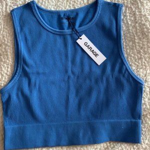 Garage - Shelby Seamless Muscle Tank Size Medium, Blue